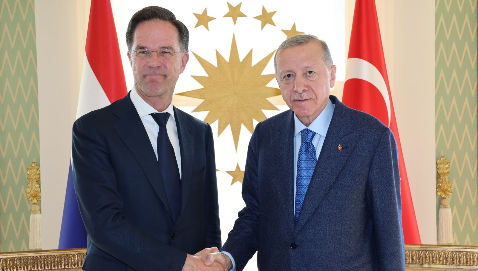 Erdoğan ve Rutte’den ortak basın toplantısı