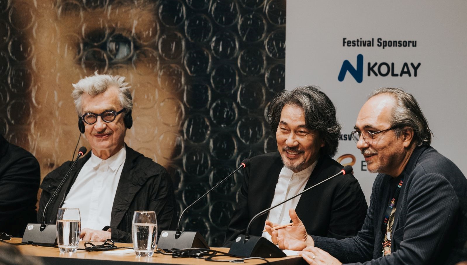 Wim Wenders ve Kojı Yakusho, İstanbul Film Festivali’nin onur konuğu olarak İstanbul’da